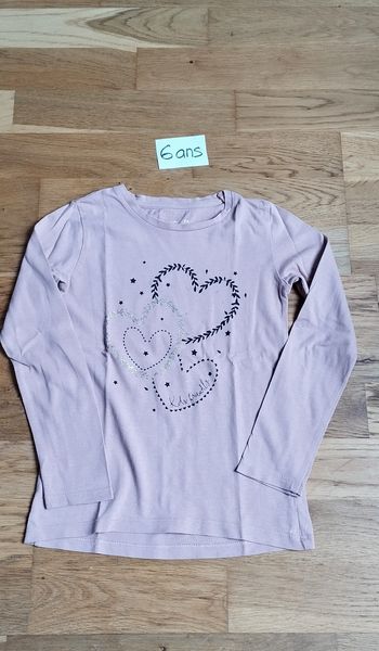 T-shirt fille 6 ans