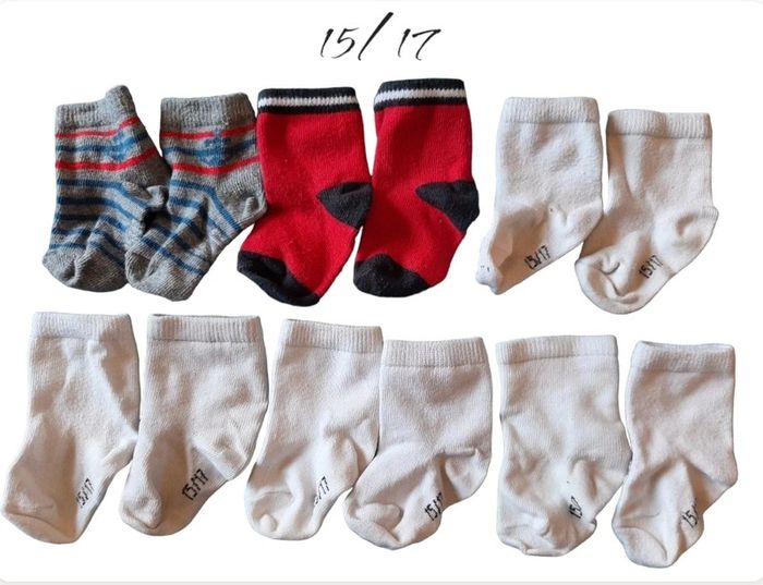 Lot chaussettes 15/17