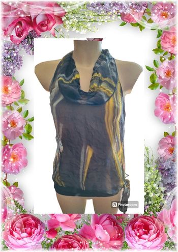 💫🌸T-shirt manches courtes très léger et très transparent pour femme 🌸💫