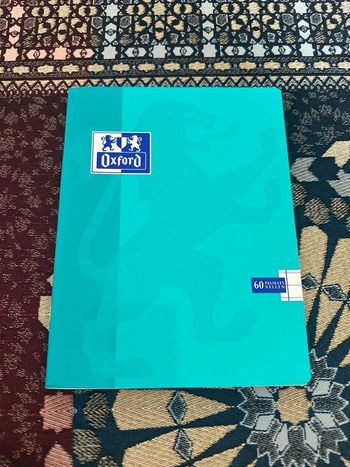 Cahier ligne A5 Oxford 60 feuilles