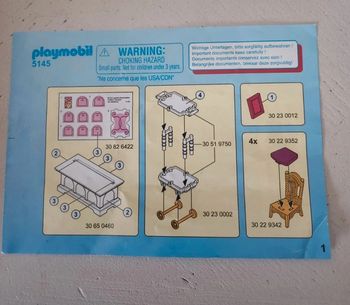 Playmobil 5145 notice