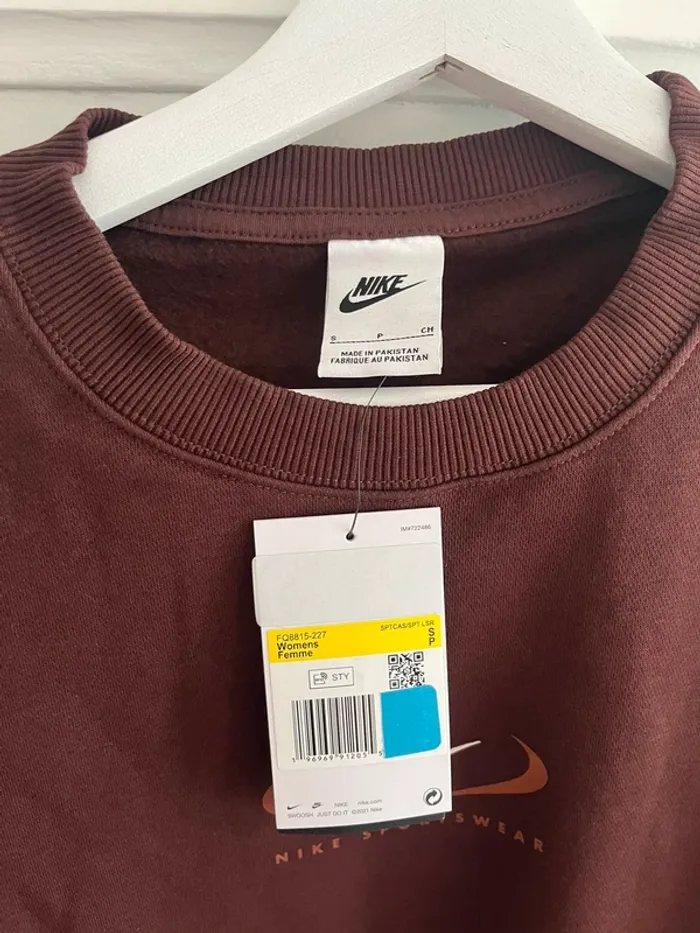 Sweat nike marron - photo numéro 3