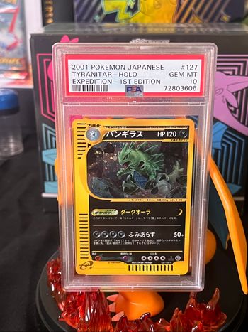 Tyranosif holo expedition psa10