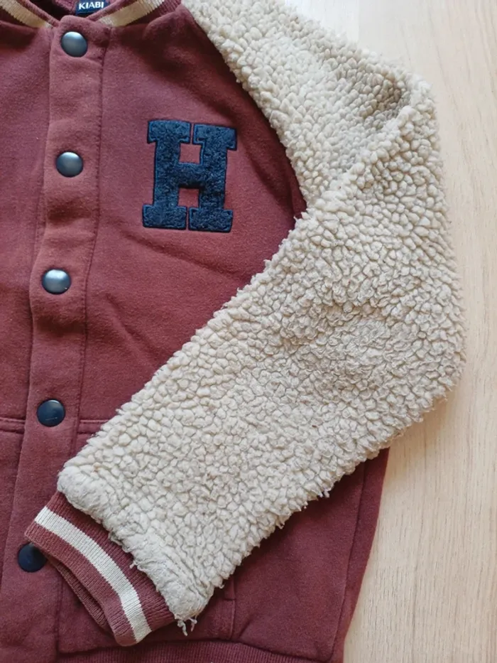 Veste bi matière kiabi - photo numéro 3