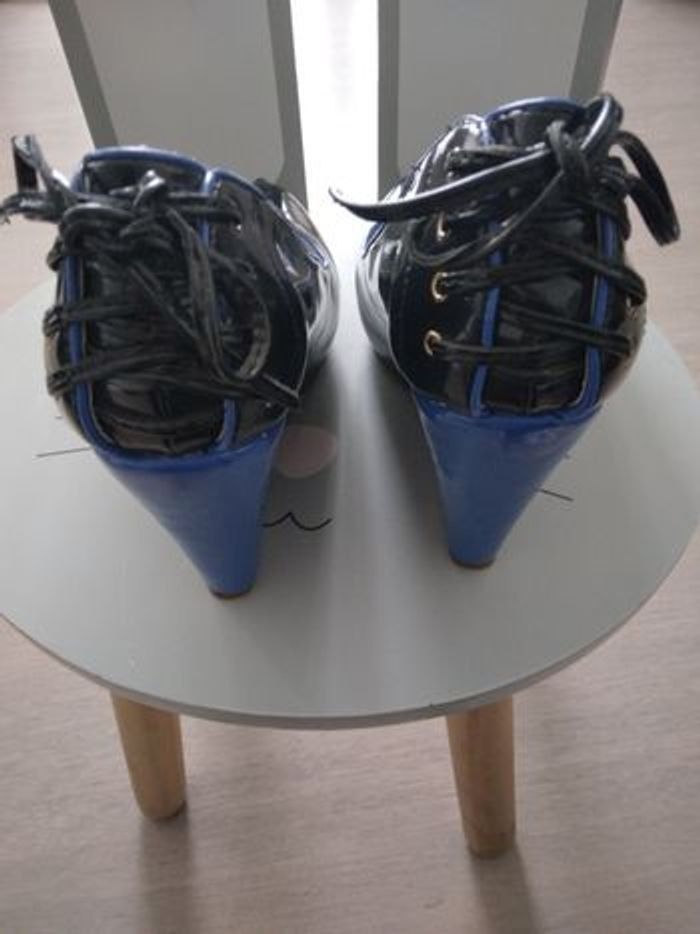 Chaussures compensé taille 37 en TBE - photo numéro 3