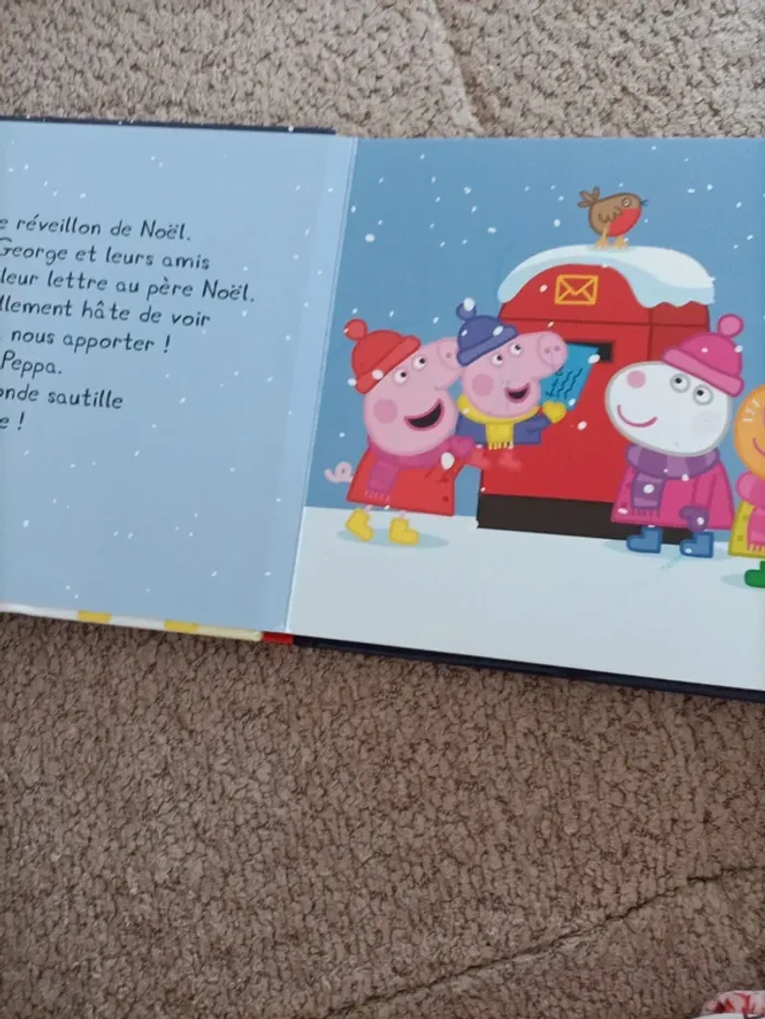 Livre cartonné Peppa pig : Le Noël de Peppa - photo numéro 8