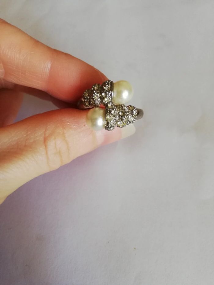 Sublime bague vintage 18mm - photo numéro 2