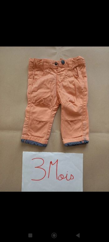 Pantalon 3 mois