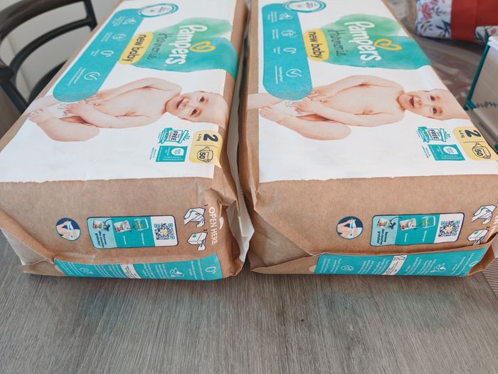 100 couches Pampers harmonies New baby neuf - photo numéro 4