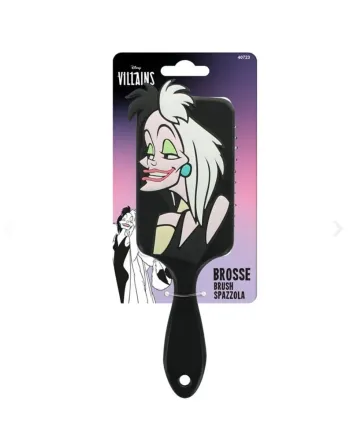 Brosse à cheveux 3D Villains Cruella – DISNEY Neuf