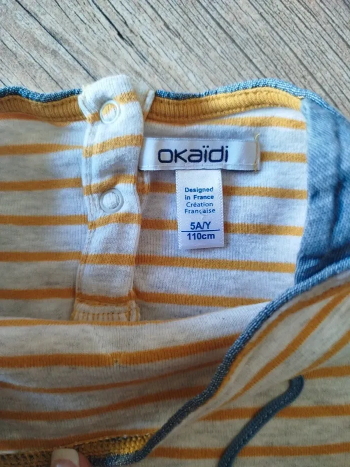 Tee shirt à manches longues fille 5 ans - photo numéro 2