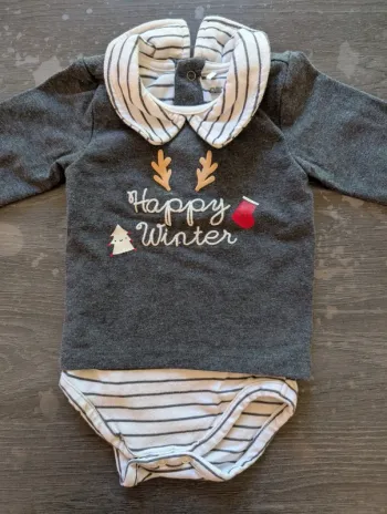 Ensemble habillé happy winter