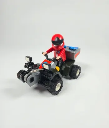 Playmobil Secouriste de montagne et Quad équipé