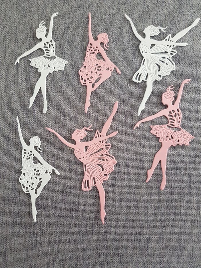 Lot embellissement scrapbooking, ballerines