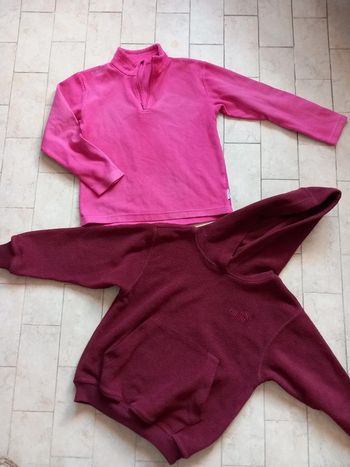 Lot de 2 polaires (8 ans)