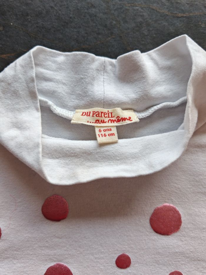 Sous-pull patineuse DPAM 6 ans - photo numéro 3