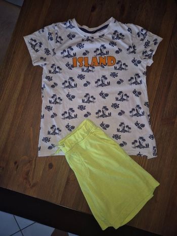 ensemble de plage pyjama sergent major 9 ans