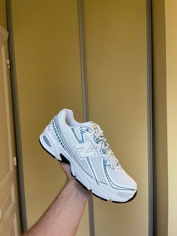 New balance 740 bleu Vichy