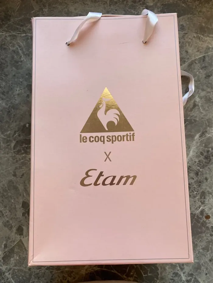 Coq Sportif x Etam Sneakers Rose Pointure 39 - photo numéro 8