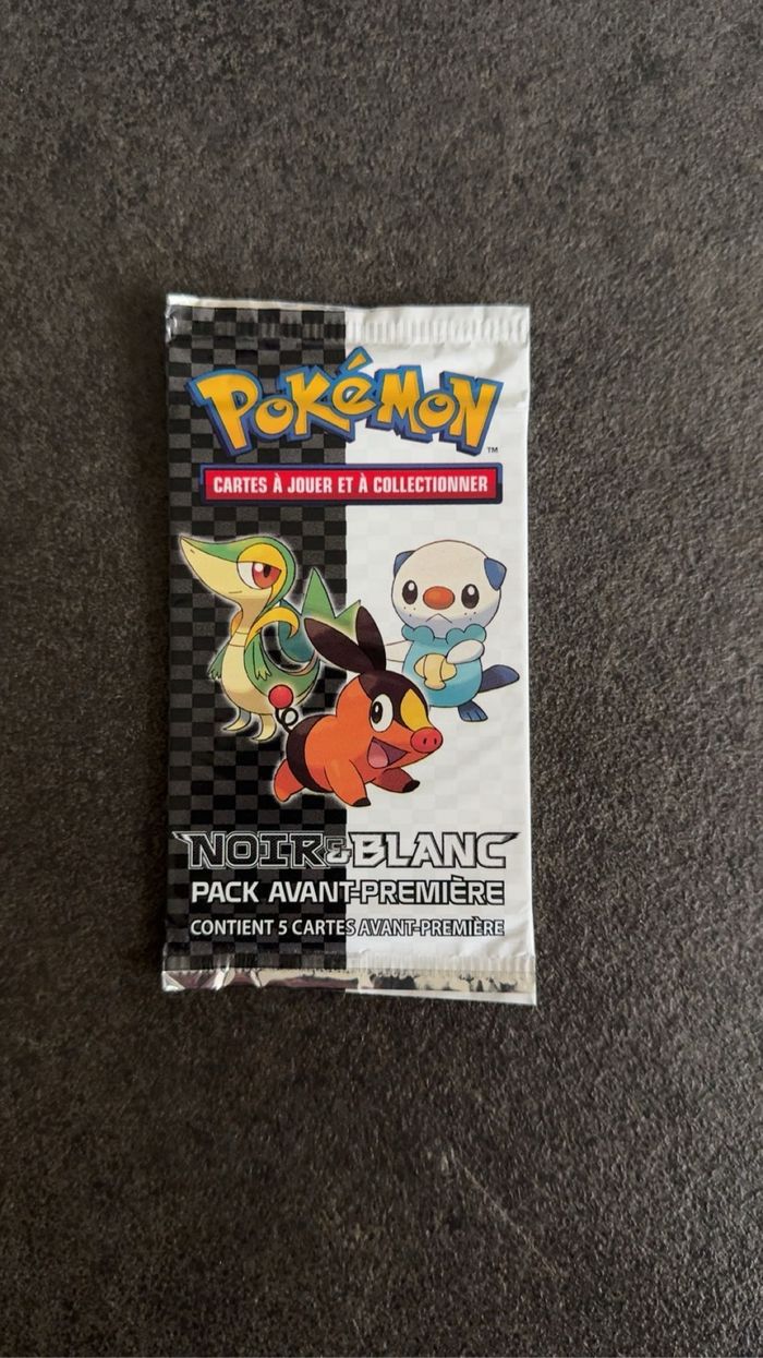 Échantillon Pokémon avant première noir et blanc (2014)