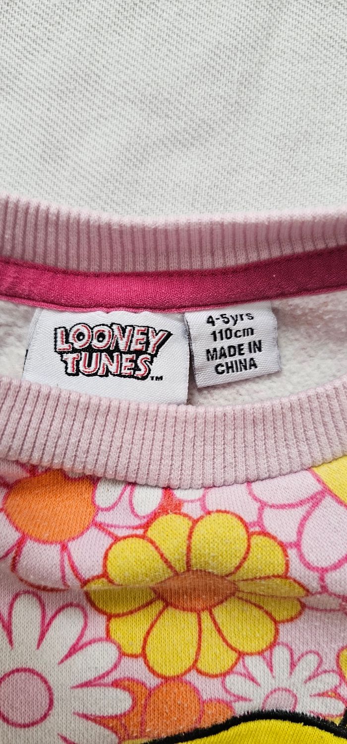 Pull enfant taille 4-5 ans de la marque Looney Tunes - photo numéro 4