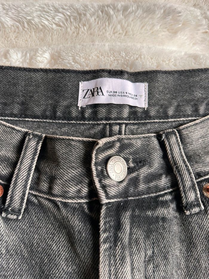 Jean gris Zara 38 - photo numéro 4