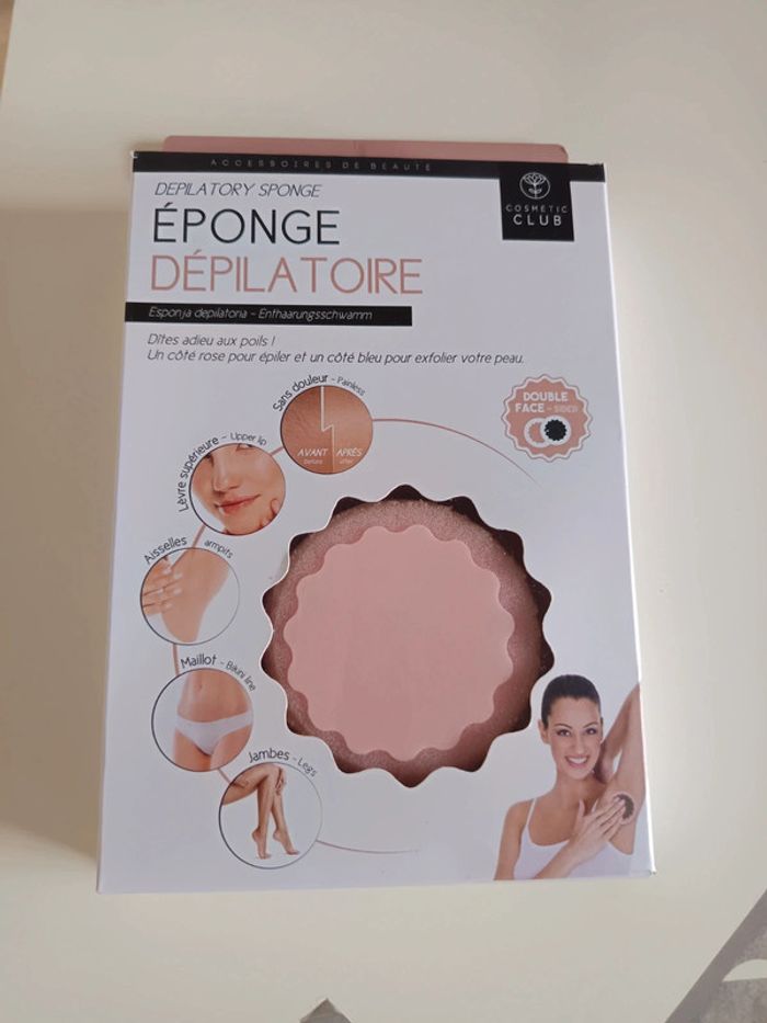 Éponge dépilatoire