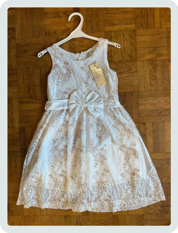 Robe en dentelle écrue - photo numéro 3