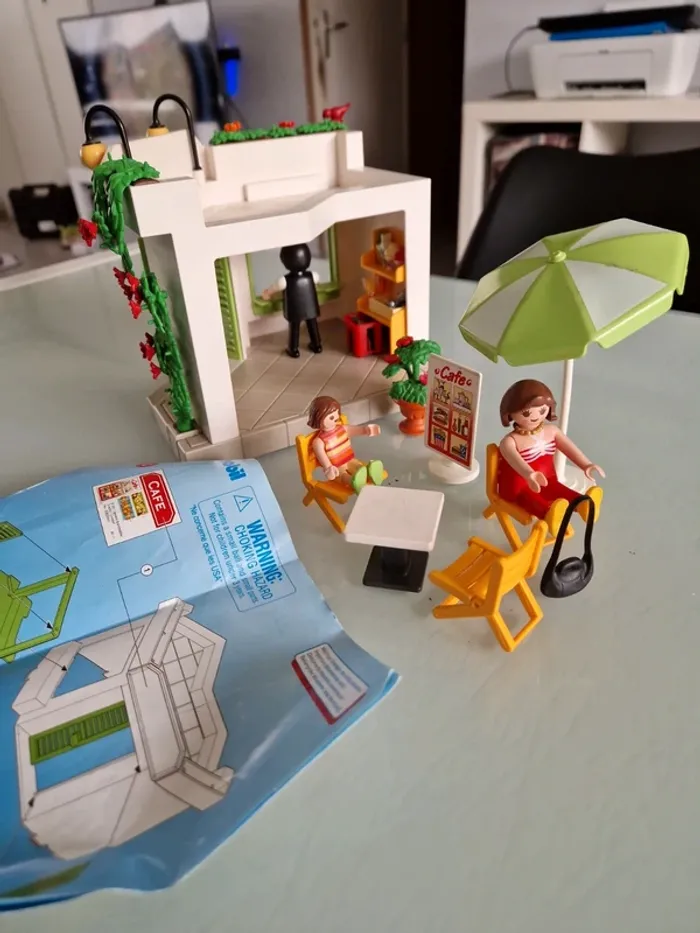 Playmobil café