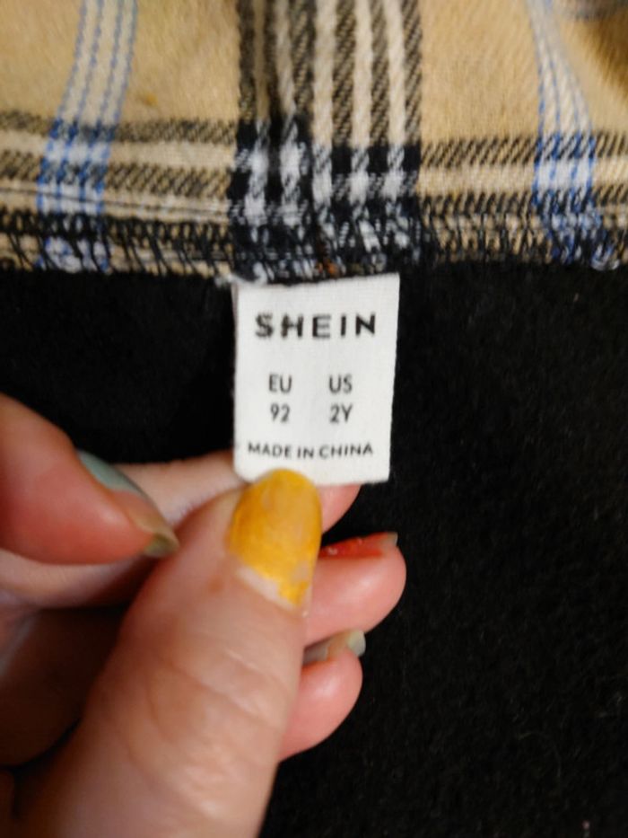 Poncho noir à capuche fille : 2 ans - photo numéro 3