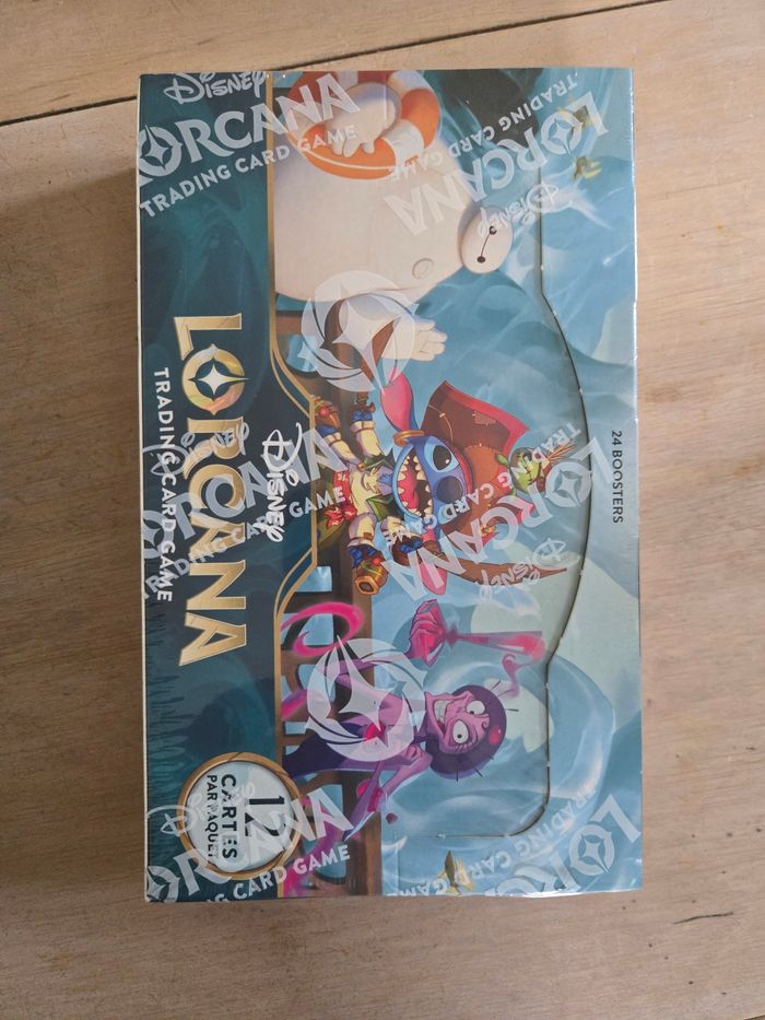Lorcana Display 24 boosters La Mer Azurite en Français