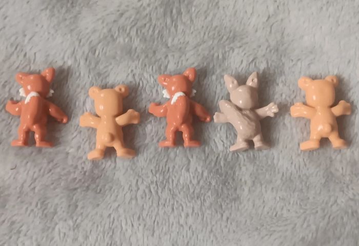 Lot 5 Figurines Animaux Sauvages Mignons - photo numéro 2