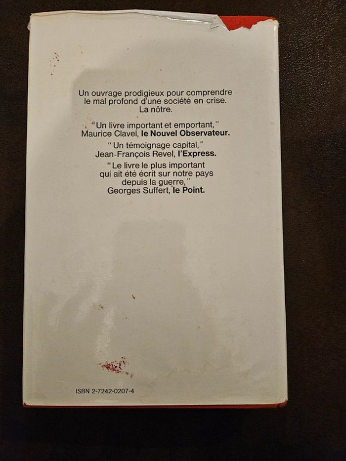 Livre "Le mal français" - photo numéro 2