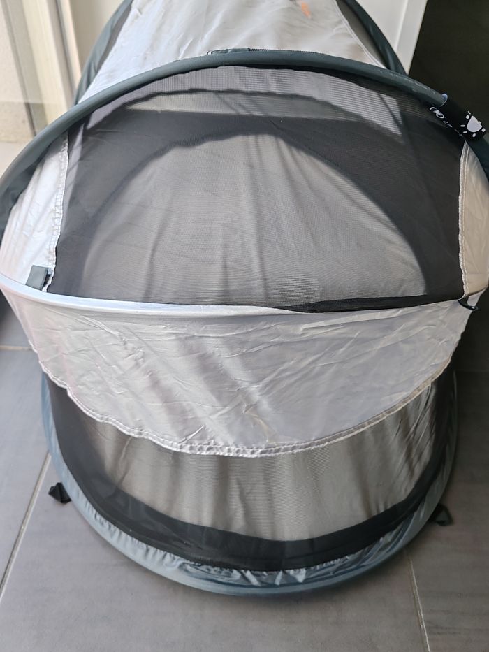 Tente Pop Up Deryan Babyluxe noir et argent - photo numéro 7
