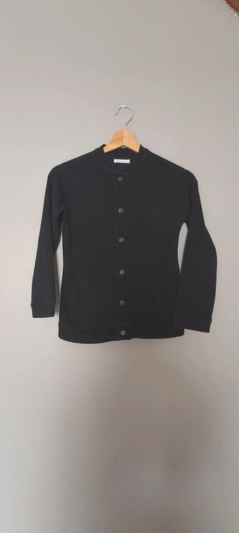 Veste teddy noir