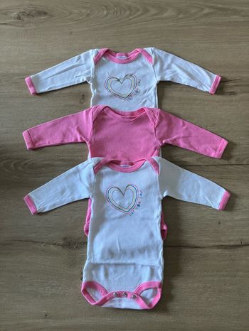 Lot bodies Petit Bateau 3 mois
