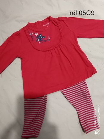 ensemble leggins et tunique de In Extenso 1 an réf 5 C8