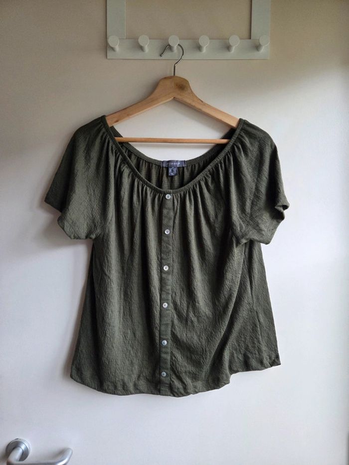 Blouse kaki boutonée primark - taille M