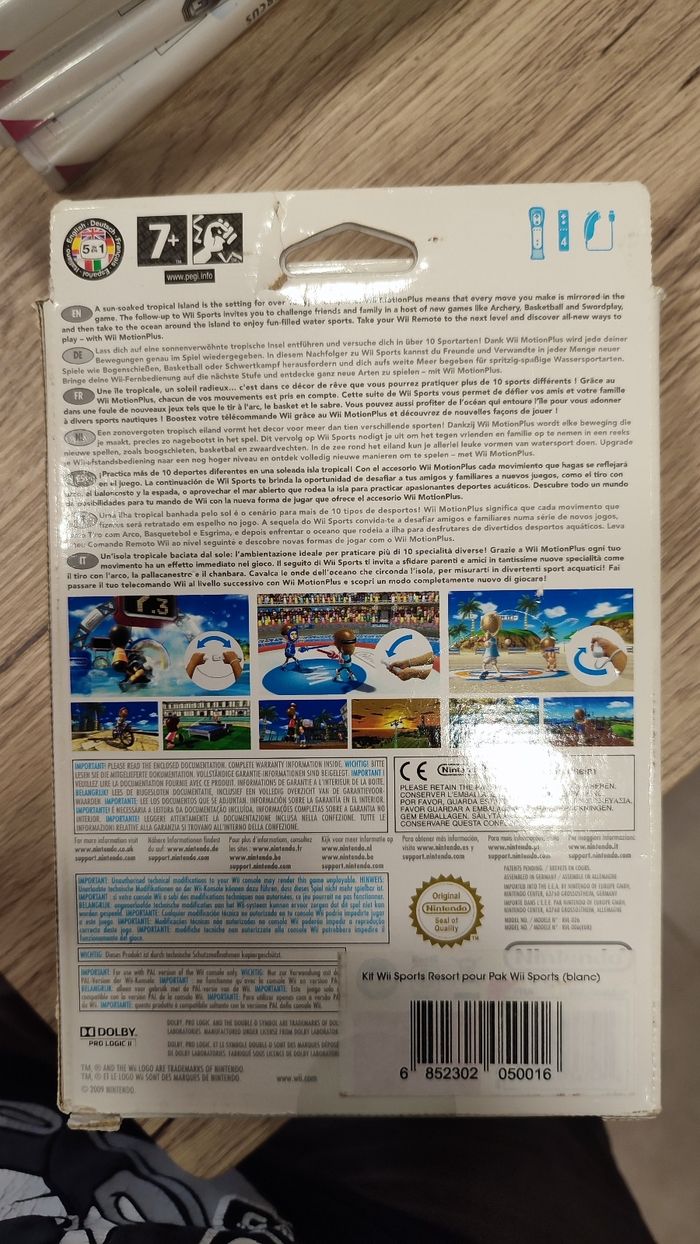 Wii sport resort + Wii motion plus. Wii - photo numéro 3