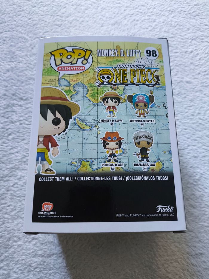 Figurine Funko Pop Monkey D. Luffy n°98 - photo numéro 2