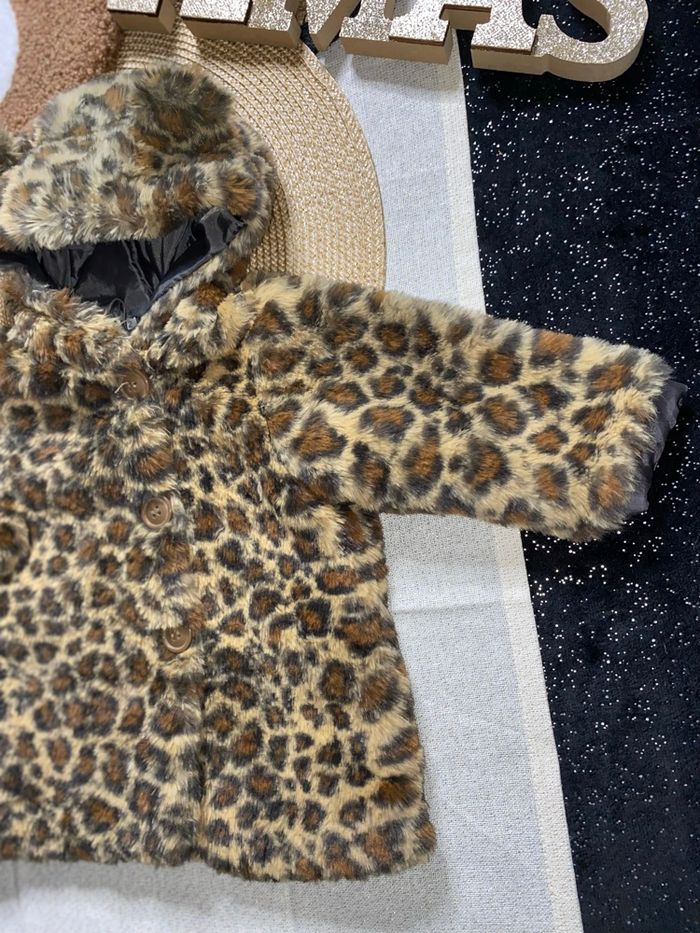 Veste pilou pilou léopard  6mois - photo numéro 4