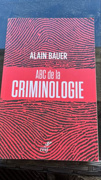 Livre ABC de la criminologie 
