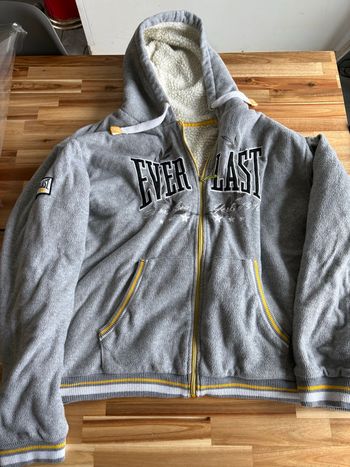 Sweat-shirt zippé polaire everlast 4xl