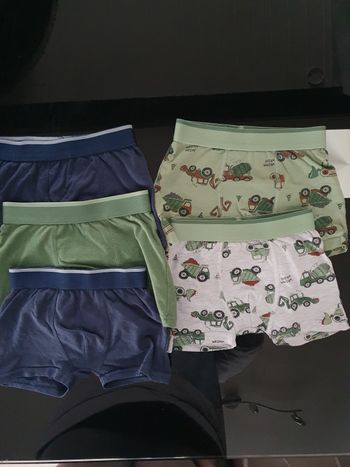 Lot  5 Calecon garçon 2/4 ans