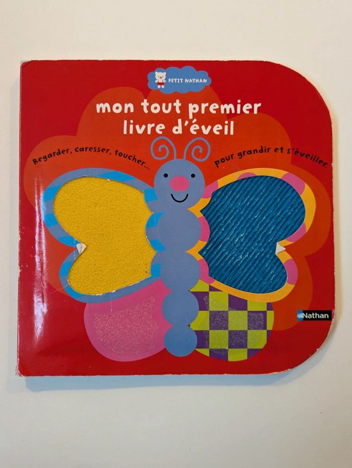 Lot de 3 grands livres à toucher - photo numéro 2