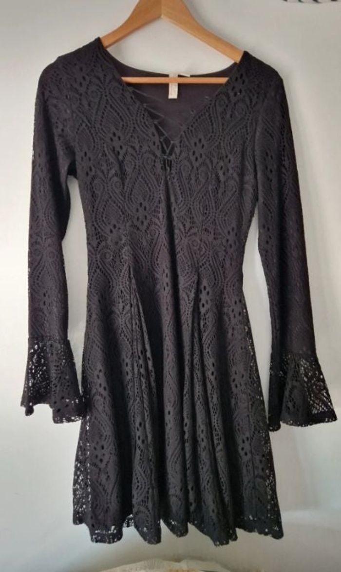 Robe dentelle doublée bpc T 38-40