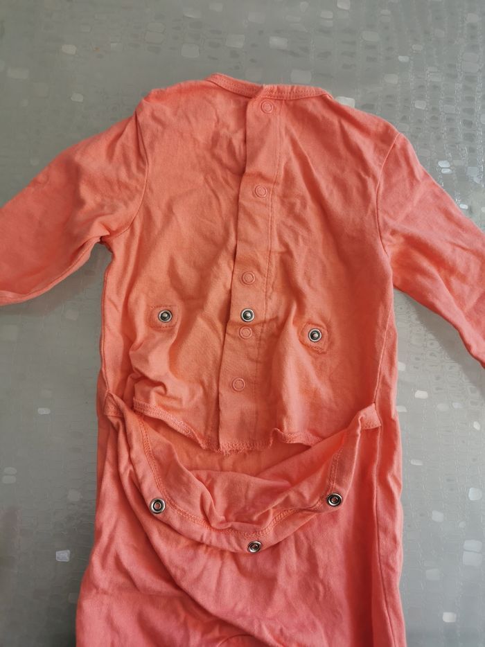 Pyjama bébé orange - photo numéro 5