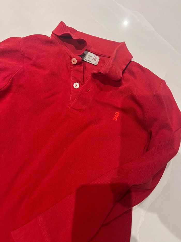 Teeshirt polo zara 7/8 ans - photo numéro 2