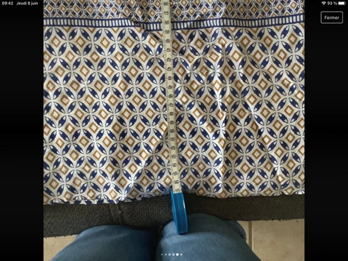 Tunique Blanche Porte taille M - photo numéro 6