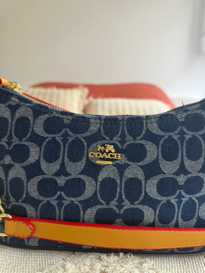 Sac coach bleu - photo numéro 5